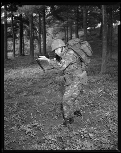 CEMEL combat uniform, camouflage w/Alice, combat uniform with Alice
