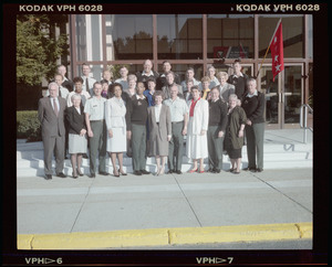 Gen Tuttle + his command with wives