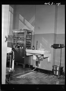 Sink and cabinet