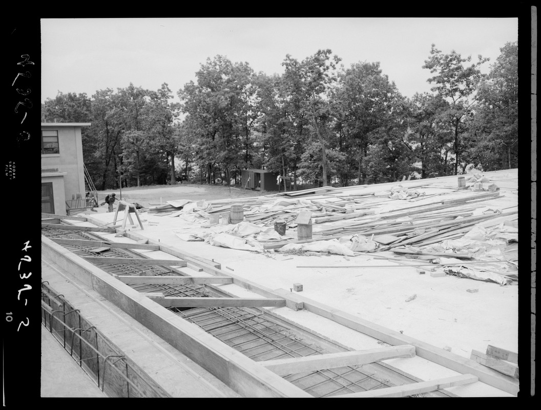 Construction of Natick Soldier Research, Development & Engineering Center progress shot