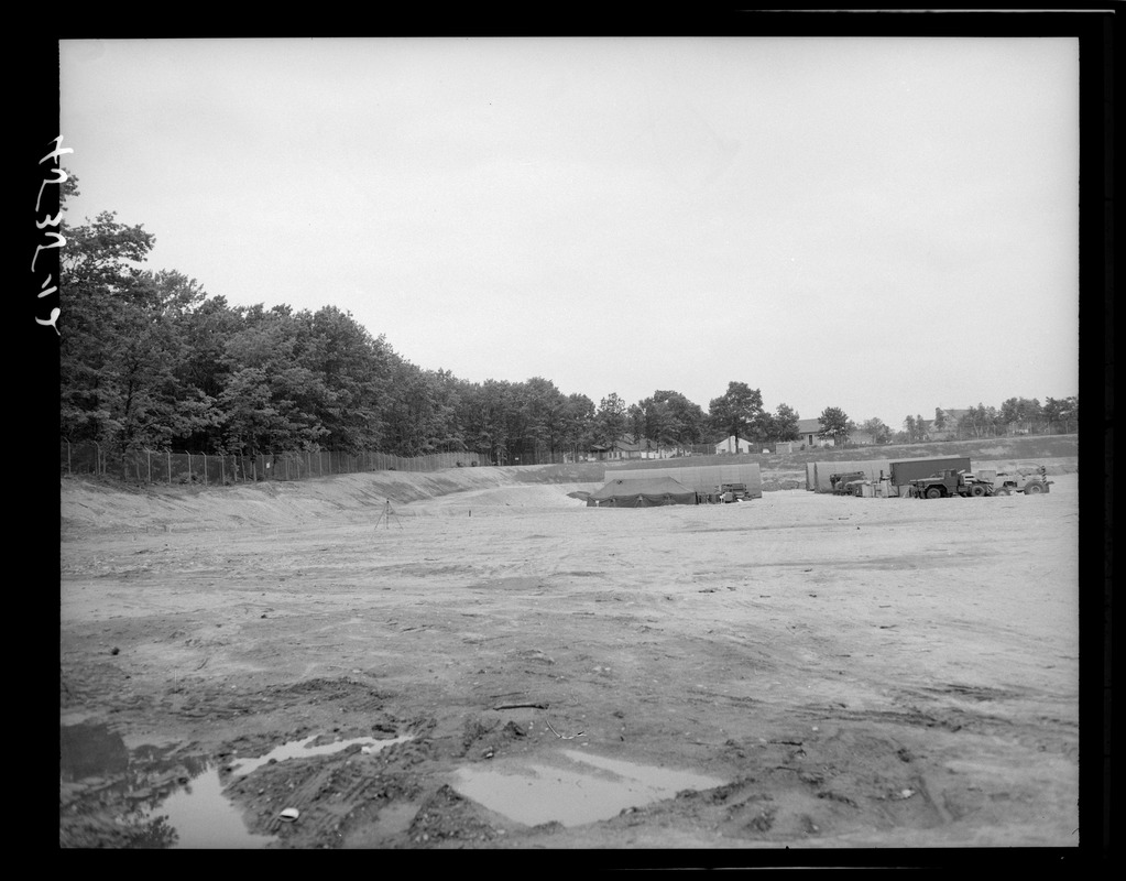 Construction of Natick Soldier Research, Development & Engineering Center progress shot