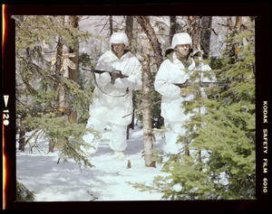 Snow camouflage suits