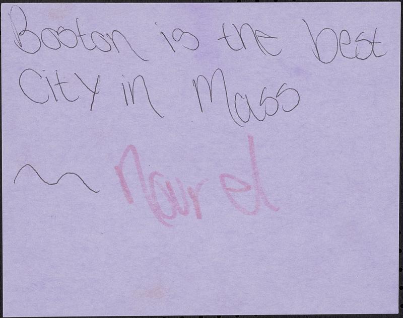 Boston is the best city in Mass