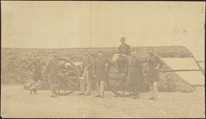 Sergeants of 3d Mass. Artillery, Fort Totten, Va.