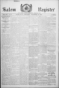 Salem Register and Essex County Mercury