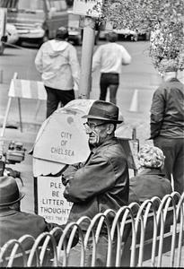 Man in the square