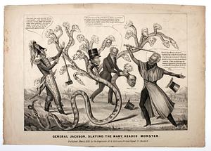 General Jackson, slaying the many headed monster