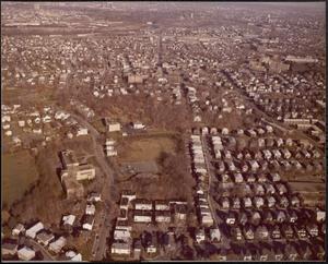 Aerial photo of Boston