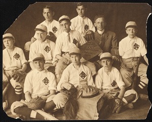 Baseball championship season 1910 G.S.A.L. eighth grade