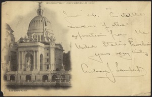 Postcard from 1900 exposition