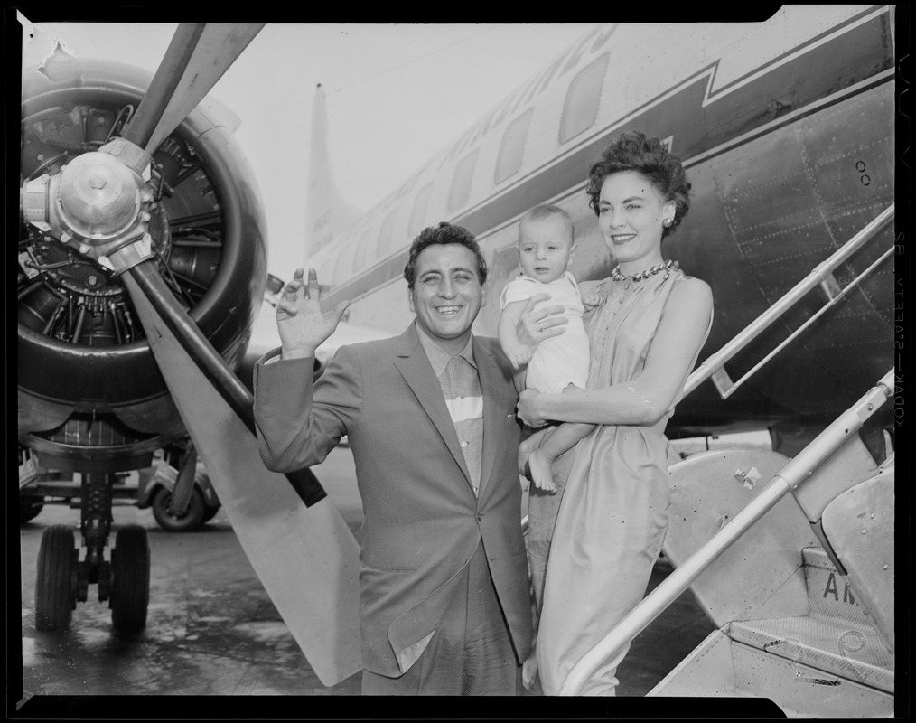 Tony, Danny, and Patricia arrive for a week's engagement at