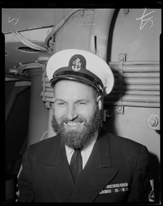 Portrait of the captain of the U.S.S. Atka