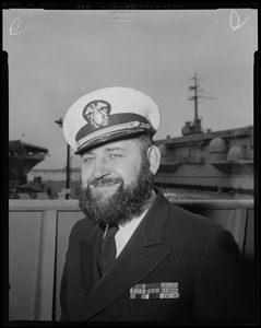 Portrait of the captain of the U.S.S. Atka