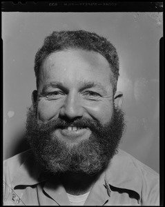 Portrait of a crew member with a beard