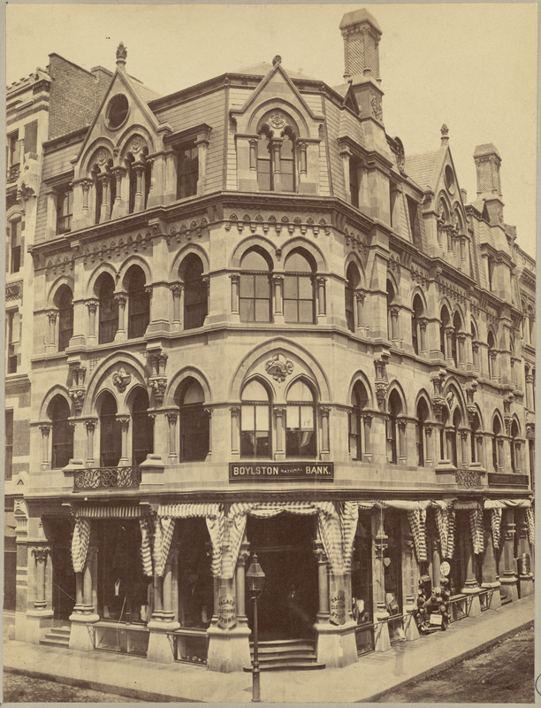 Boston, Massachusetts. Corner of Washington and Essex Streets