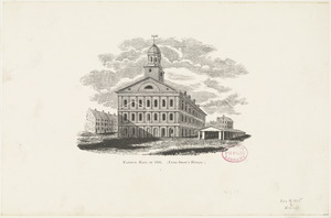 Faneuil Hall in 1826