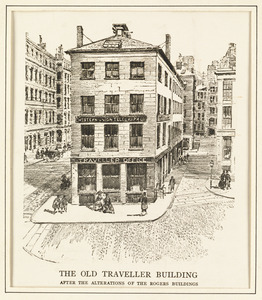 The Old Traveller Building. After the alterations of the Rogers Building