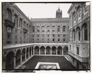 Boston Public Library Central Branch, courtyard