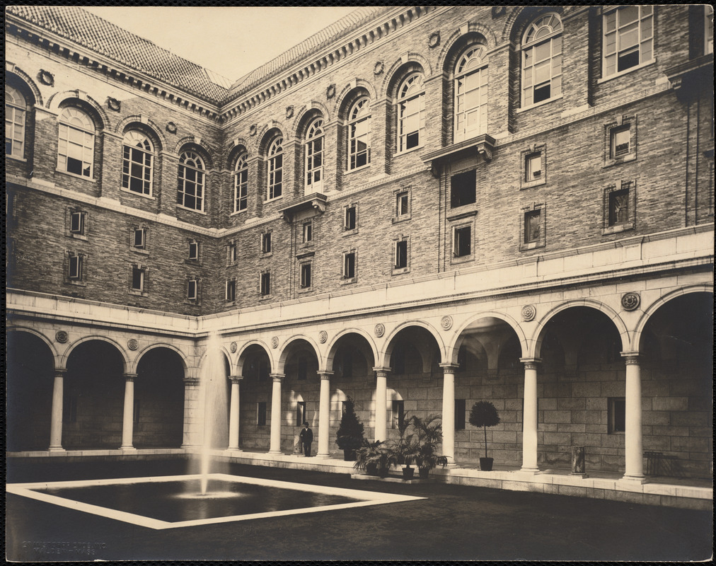 Central Library courtyard