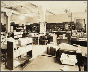Boston Public Library, Copley Square. Ordering department