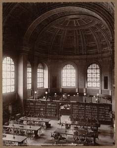 Boston Public Library. Bates Hall. South end