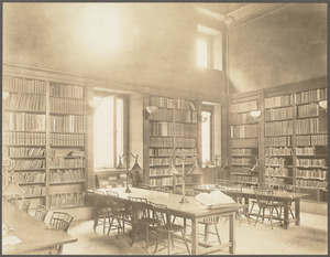 Boston Public Library, Copley Square. Teachers' room
