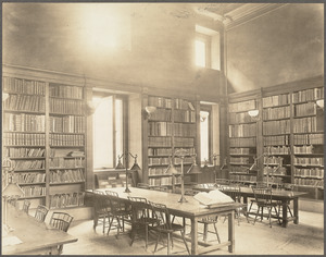 Boston Public Library, Copley Square. Teachers' reference room