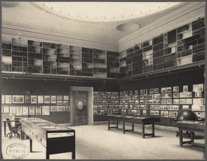 Boston Public Library, Copley Square. Special libraries: Exhibition room