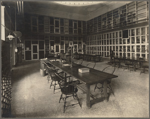 Boston Public Library. Copley Square. Barton-Ticknor room