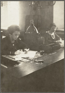 Boston Public Library. Issue Department. Ruth von Schoppe and Alice M. Kernan