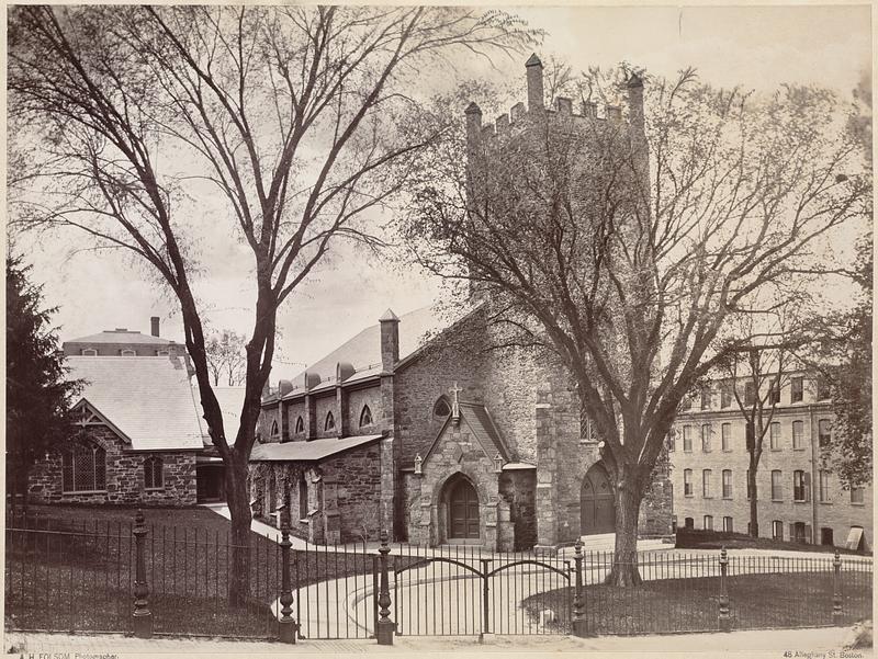 Churches: St. James Church, corner of Washington St., Roxbury