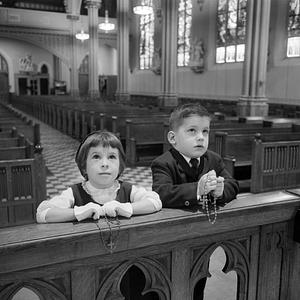 Children praying, New Bedford