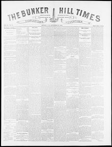 The Bunker Hill Times Charlestown Advertiser, September 27, 1879