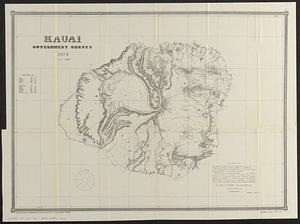 Kauai, government survey, 1878