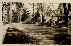 Damage from storm of August 1924, South Yarmouth, Mass.