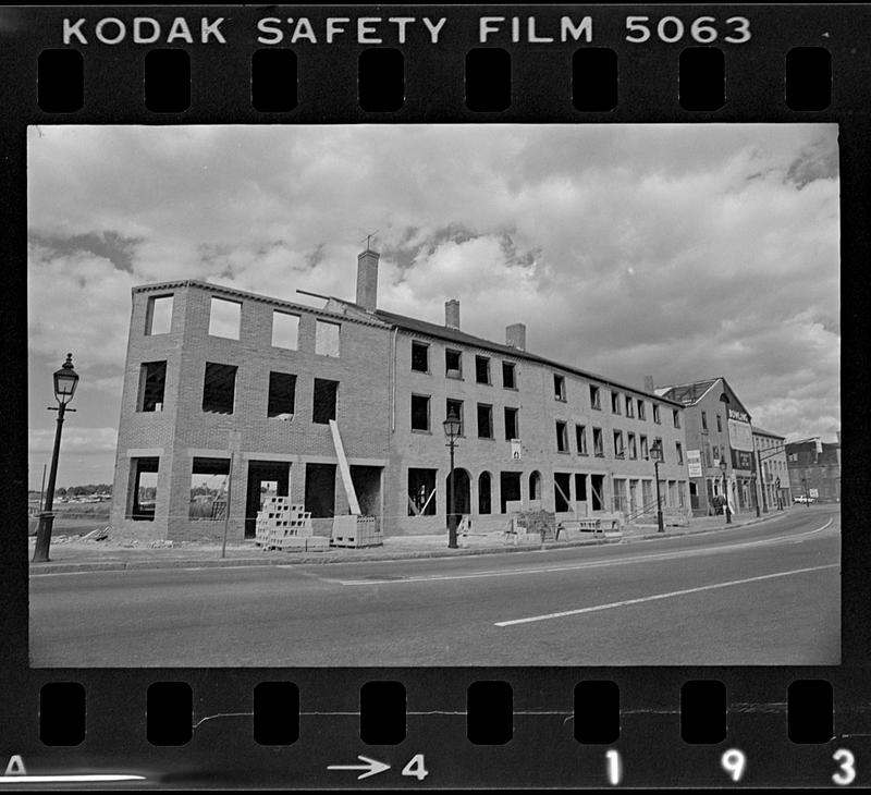 Music center bldg, Market Square 'after' pics, State St. and Market Square with red filter, Jack Bradshaw