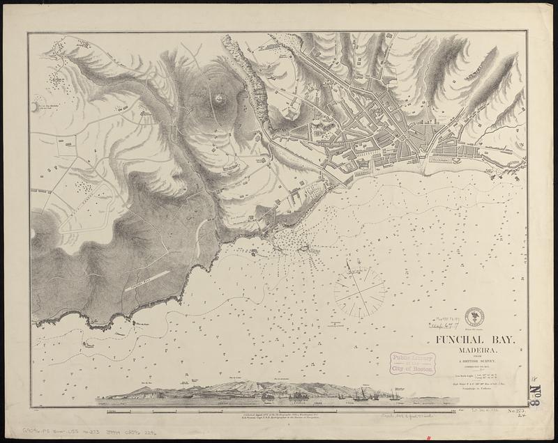 Funchal Bay, Madeira : from a British survey, corrected to 1871 ...