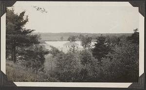 View of the pumping station and Baldwin's Pond