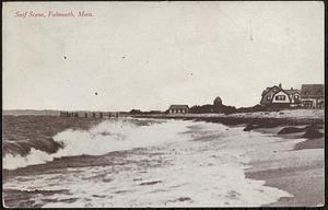 Surf Scene, Falmouth, Mass.