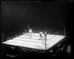 Unidentified boxing match