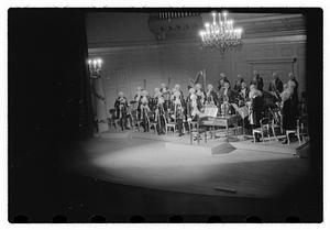 Dr. K. farewell Symphony Hall in costume