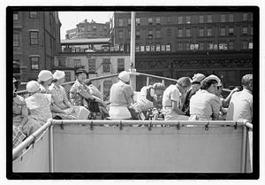 Passengers on a ship