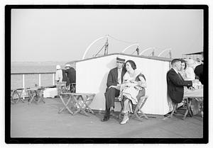 Passengers on a ship
