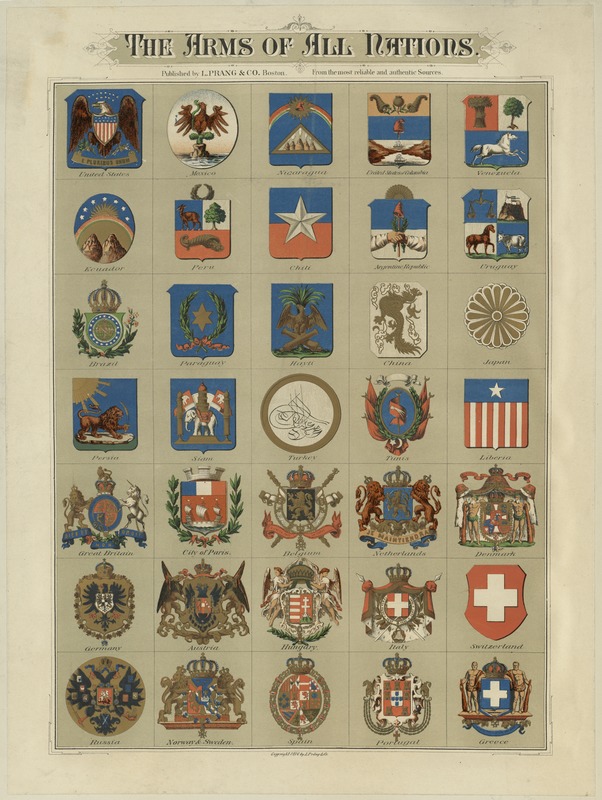 The arms of all nations Digital Commonwealth