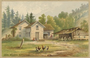 Twelve Adirondack sketches - John Brown's homestead
