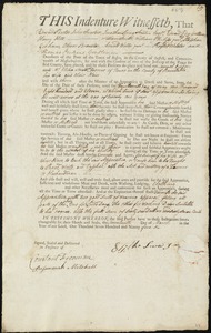 Samuel Gordon indentured to apprentice with Elisha Snow, Jr. of Truro, 17 March 1796