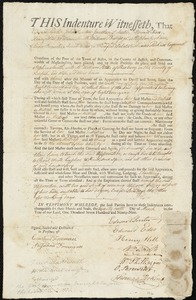Sophia Smith indentured to apprentice with William Patton of Roxbury, 26 March 1799