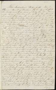 Sally Newell indentured to apprentice with John L Roberts of Boston, 5 November 1800