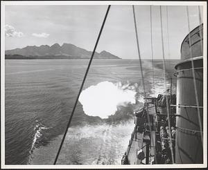 Destroyer gunfire support, Guadalcanal