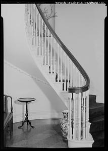 Spiral staircase, Women's City Club, Boston